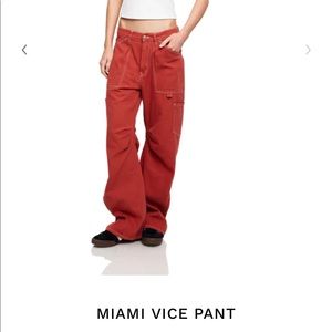 Lioness Miami Vice Pants in RED